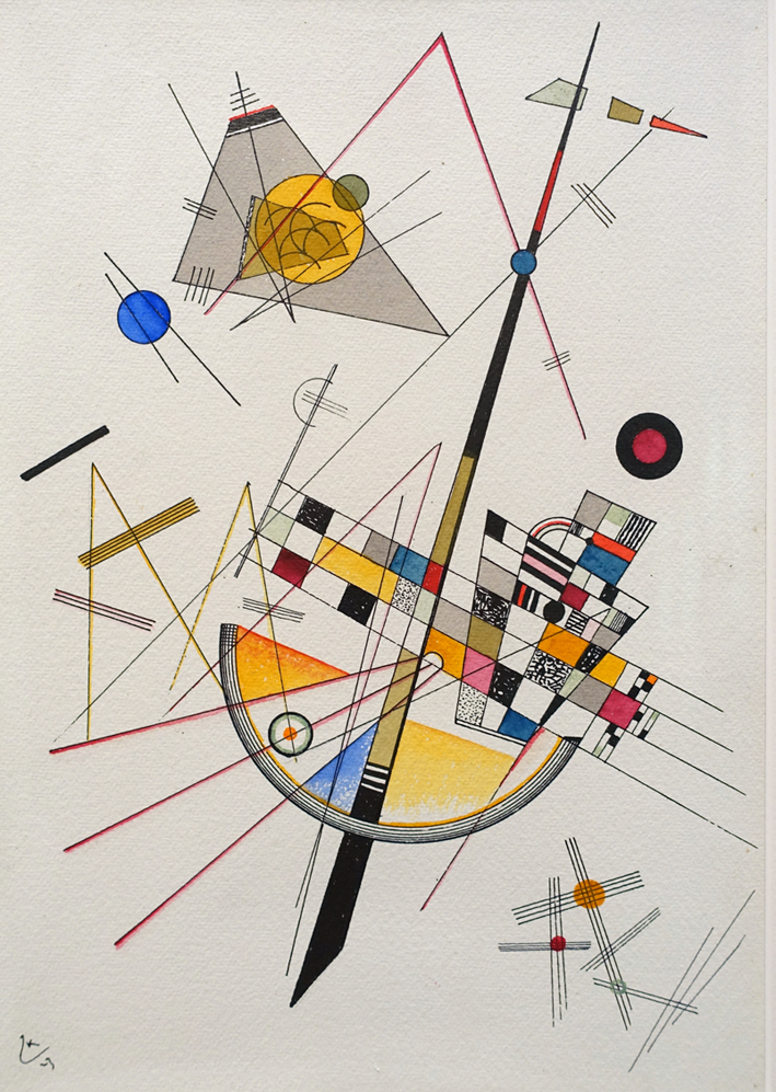  瓦西里·康丁斯基 wassily kandinsky ——微妙的张力
